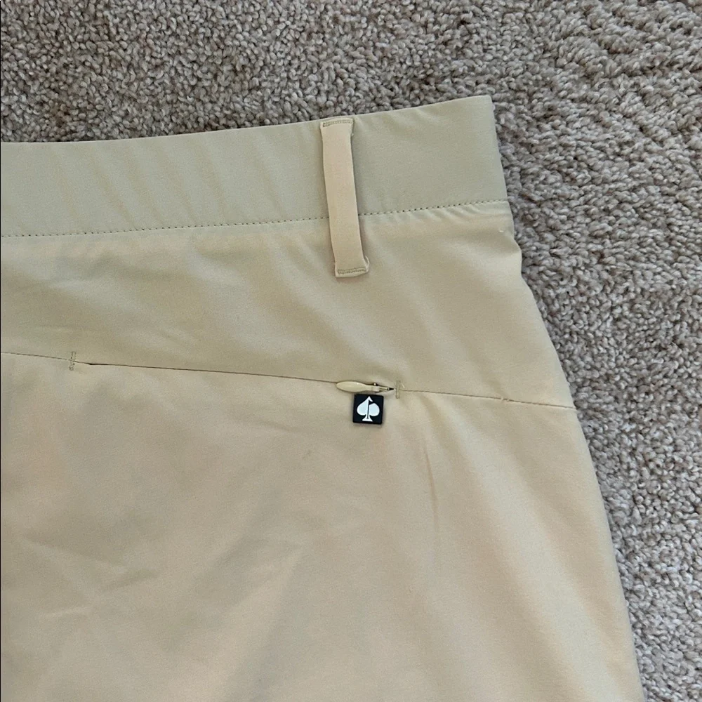 Pins & Aces Performance Stretch Golf Shorts - Yellow